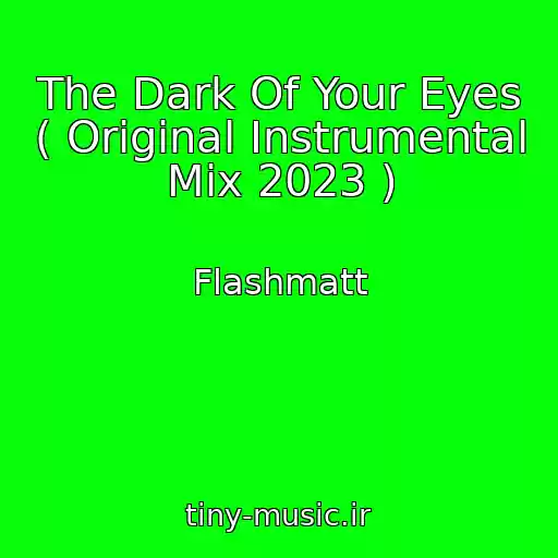 کاور آهنگ The Dark Of Your Eyes ( Original Instrumental Mix 2023 ) از Flashmatt