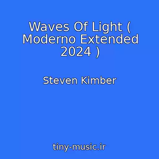 کاور آهنگ Waves Of Light ( Moderno Extended 2024 ) از Steven Kimber
