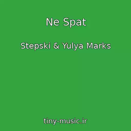 کاور آهنگ Ne Spat از Stepski & Yulya Marks