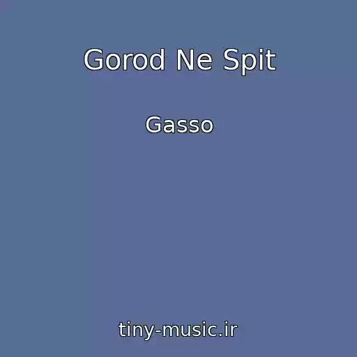 کاور آهنگ Gorod Ne Spit از Gasso