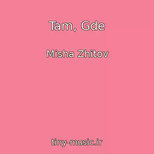 کاور آهنگ Tam, Gde از Misha Zhitov