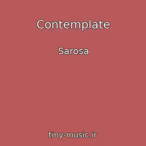 کاور آهنگ Contemplate از Sarosa