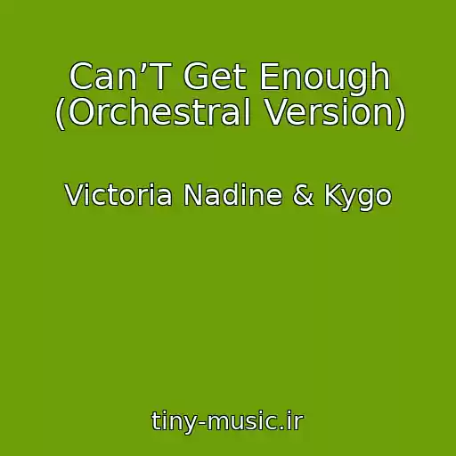 کاور آهنگ Can’T Get Enough (Orchestral Version) از Victoria Nadine & Kygo
