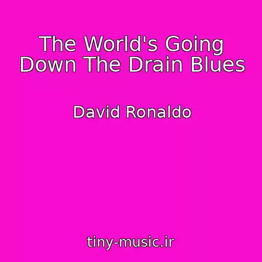 کاور آهنگ The World's Going Down The Drain Blues از David Ronaldo