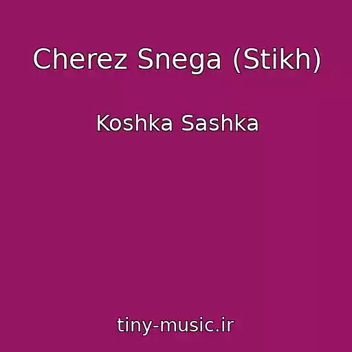 کاور آهنگ Cherez Snega (Stikh) از Koshka Sashka