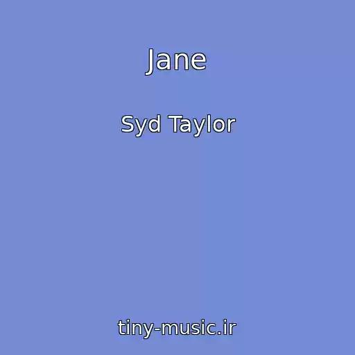 کاور آهنگ Jane از Syd Taylor