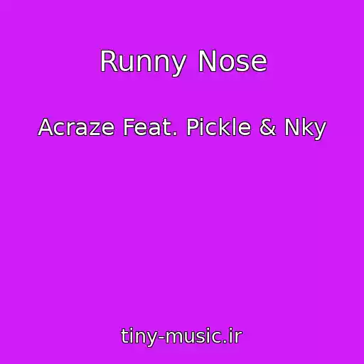 کاور آهنگ Runny Nose از Acraze Feat. Pickle & Nky