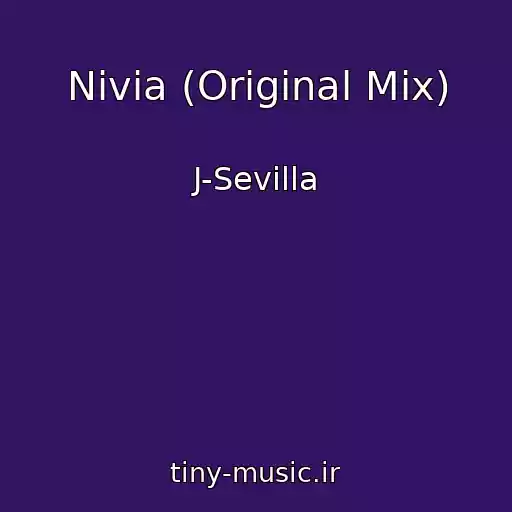 کاور آهنگ Nivia (Original Mix) از J-Sevilla