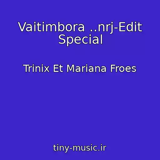 کاور آهنگ Vaitimbora ..nrj-Edit Special از Trinix Et Mariana Froes