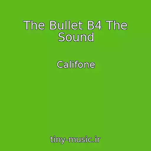 کاور آهنگ The Bullet B4 The Sound از Califone