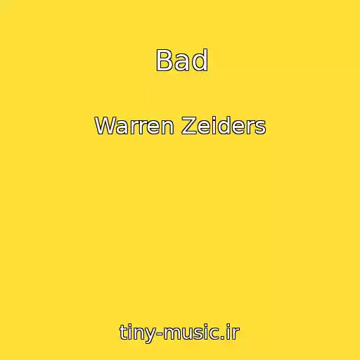 کاور آهنگ Bad از Warren Zeiders
