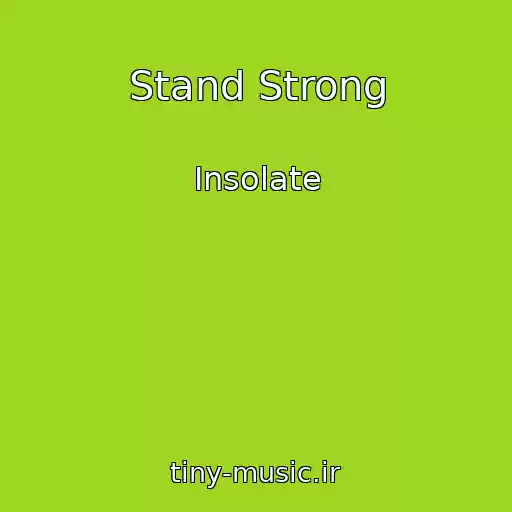 کاور آهنگ Stand Strong از Insolate