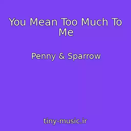 کاور آهنگ You Mean Too Much To Me از Penny & Sparrow
