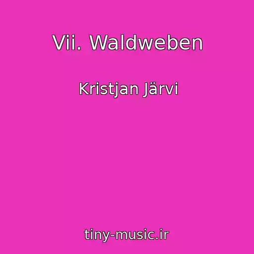 کاور آهنگ Vii. Waldweben از Kristjan Järvi