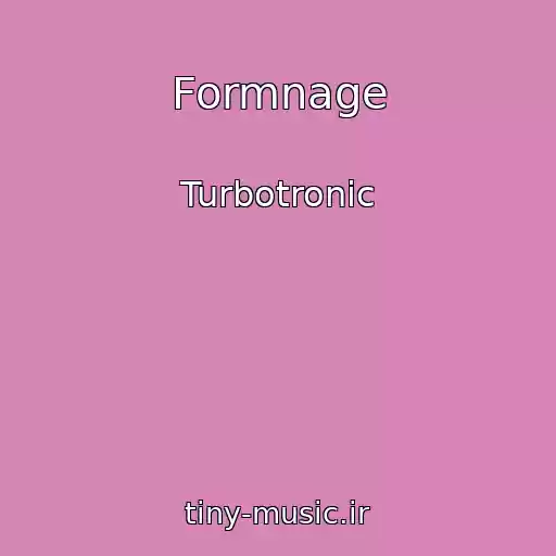 کاور آهنگ Formnage از Turbotronic
