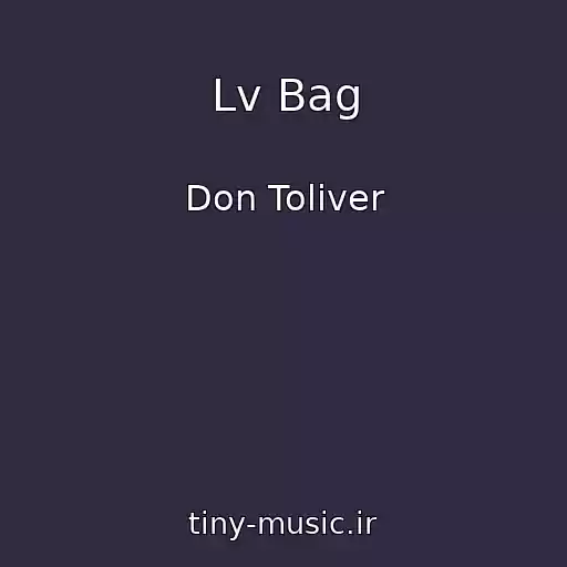 کاور آهنگ Lv Bag از Don Toliver