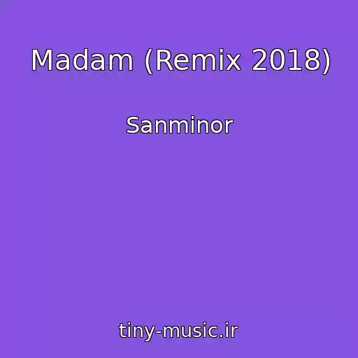 کاور آهنگ Madam (Remix 2018) از Sanminor
