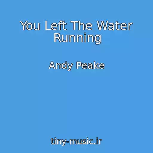 کاور آهنگ You Left The Water Running از Andy Peake