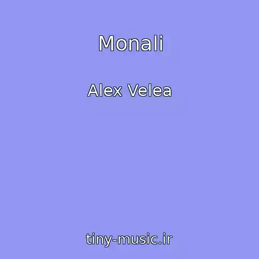کاور آهنگ Monali از Alex Velea
