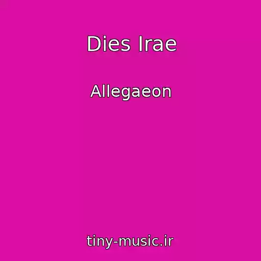 کاور آهنگ Dies Irae از Allegaeon
