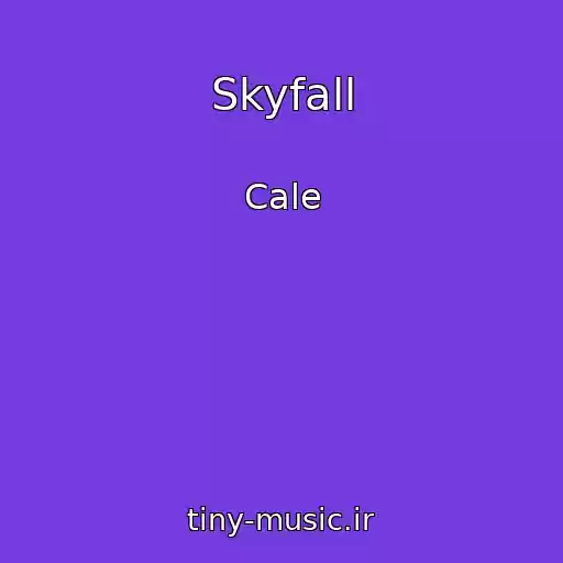 کاور آهنگ Skyfall از Cale