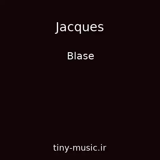 کاور آهنگ Jacques از Blase