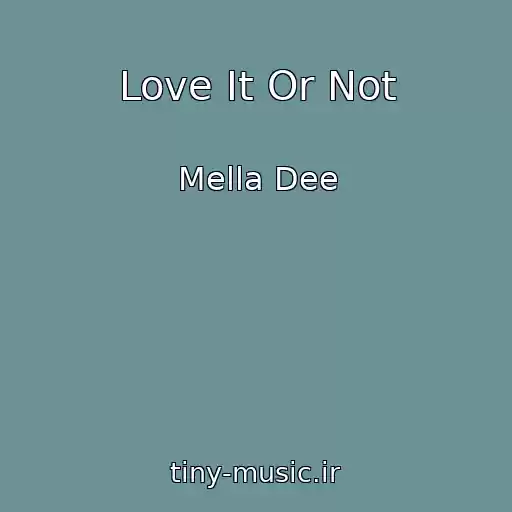 کاور آهنگ Love It Or Not از Mella Dee