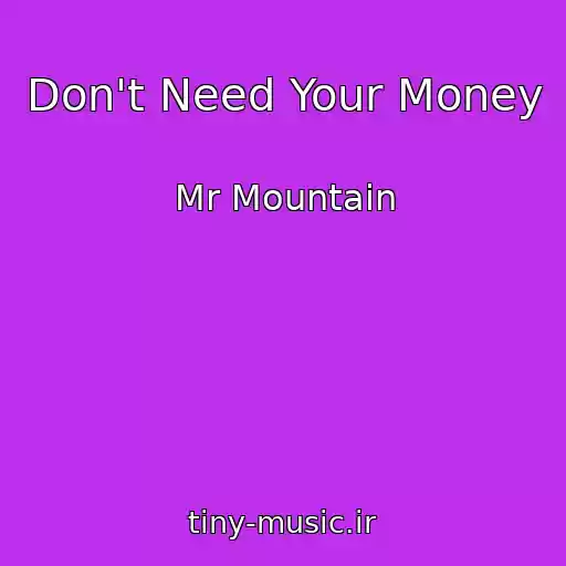 کاور آهنگ Don't Need Your Money از Mr Mountain