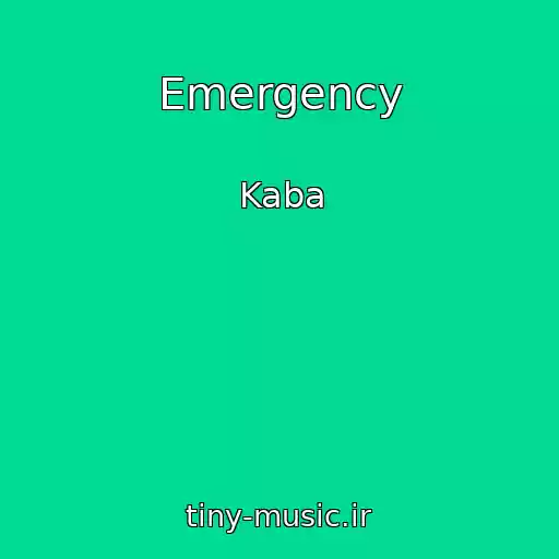 کاور آهنگ Emergency از Kaba