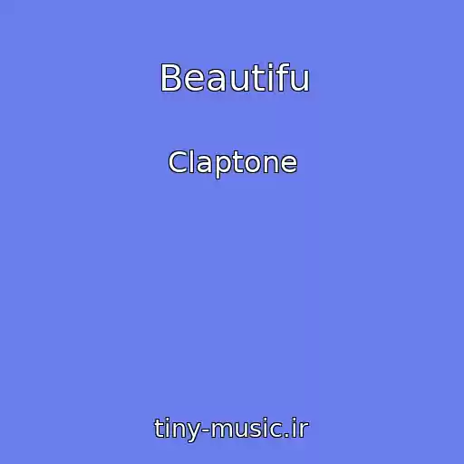 کاور آهنگ Beautifu از Claptone