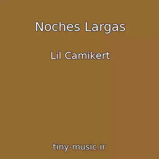 کاور آهنگ Noches Largas از Lil Camikert