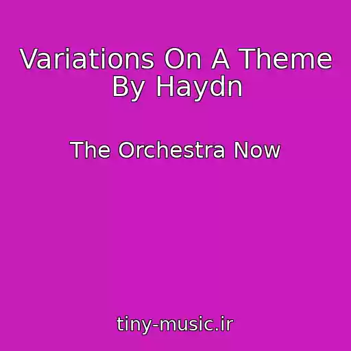 کاور آهنگ Variations On A Theme By Haydn از The Orchestra Now