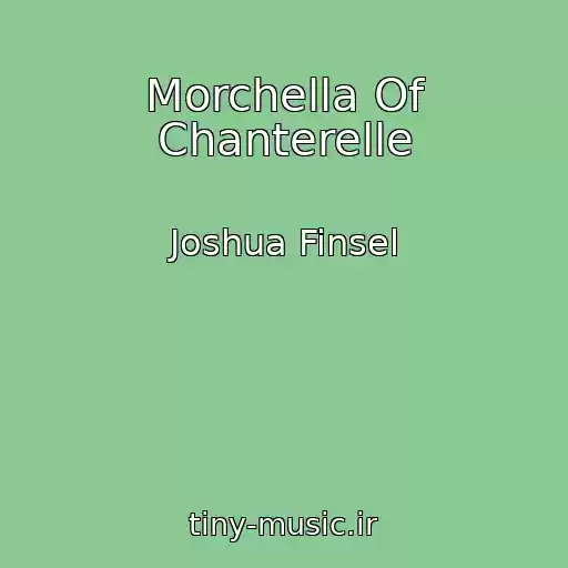 کاور آهنگ Morchella Of Chanterelle از Joshua Finsel