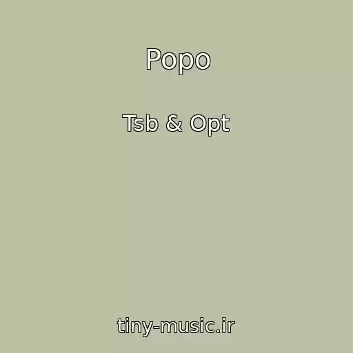 کاور آهنگ Popo از Tsb & Opt