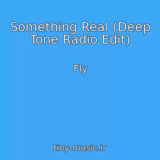کاور آهنگ Something Real (Deep Tone Radio Edit) از Fly