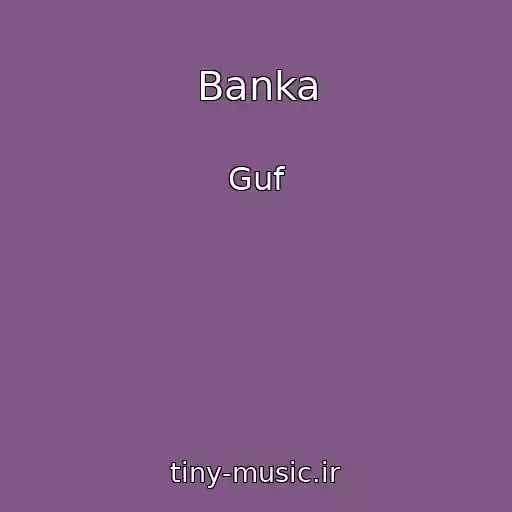 کاور آهنگ Banka از Guf
