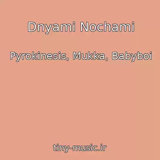 کاور آهنگ Dnyami Nochami از Pyrokinesis, Mukka, Babyboi
