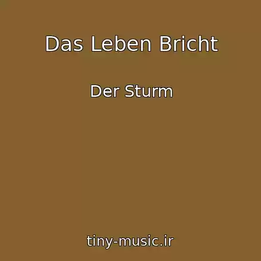 کاور آهنگ Das Leben Bricht از Der Sturm