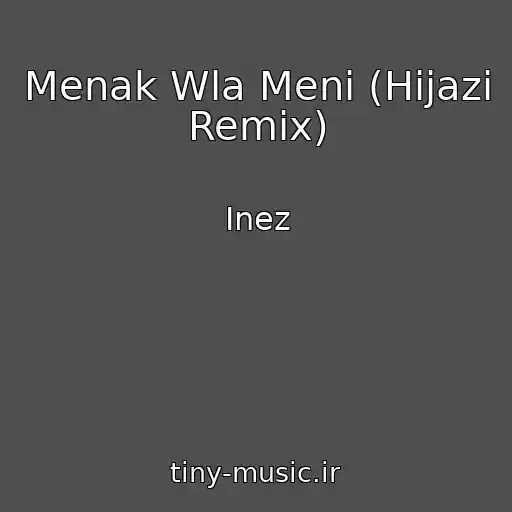 کاور آهنگ Menak Wla Meni (Hijazi Remix) از Inez