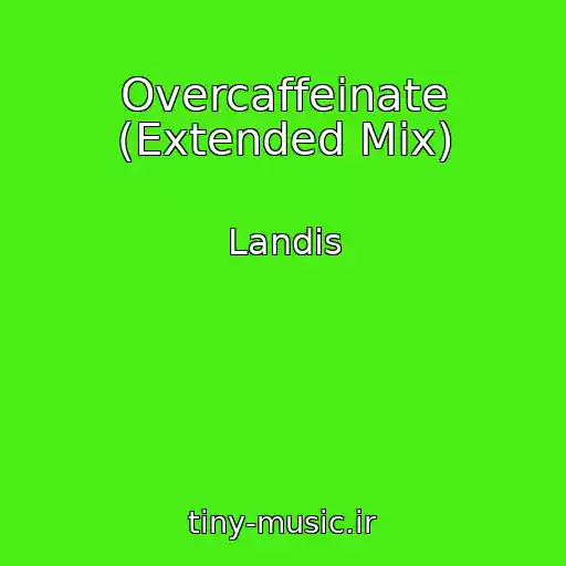 کاور آهنگ Overcaffeinate (Extended Mix) از Landis