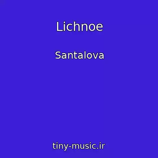 کاور آهنگ Lichnoe از Santalova