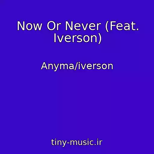 کاور آهنگ Now Or Never (Feat. Iverson) از Anyma/iverson
