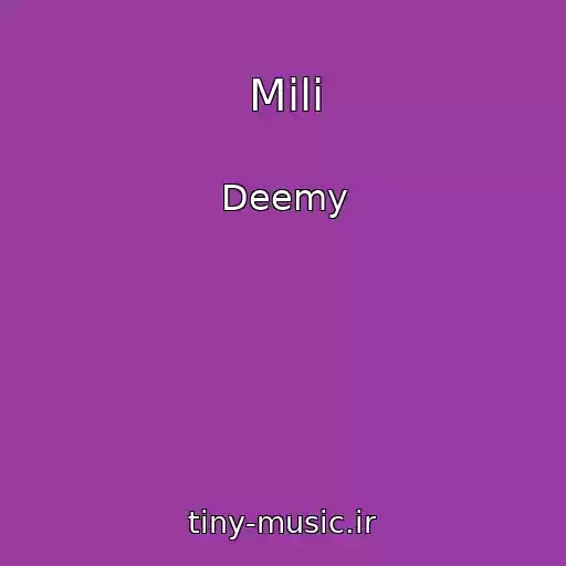 کاور آهنگ Mili از Deemy