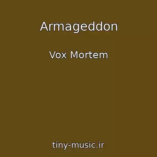 کاور آهنگ Armageddon از Vox Mortem