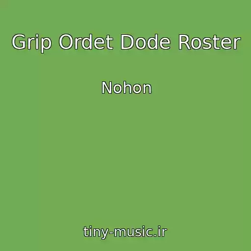 کاور آهنگ Grip Ordet Dode Roster از Nohon