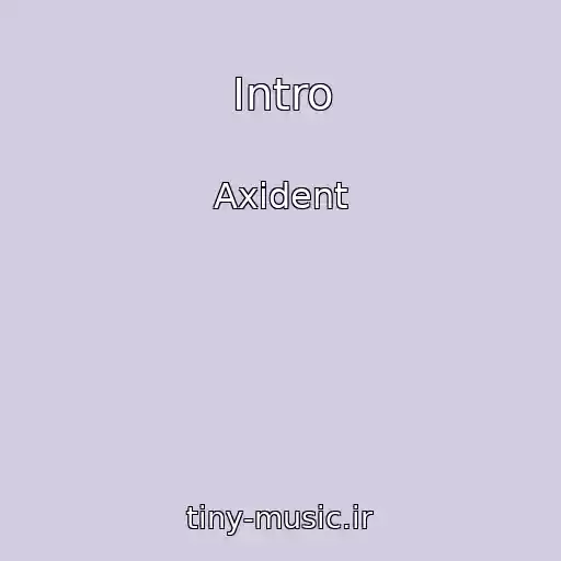 کاور آهنگ Intro از Axident