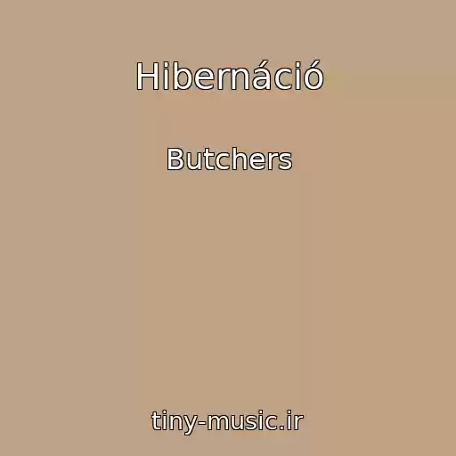 کاور آهنگ Hibernáció از Butchers