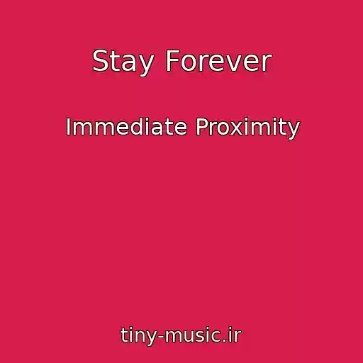 کاور آهنگ Stay Forever از Immediate Proximity