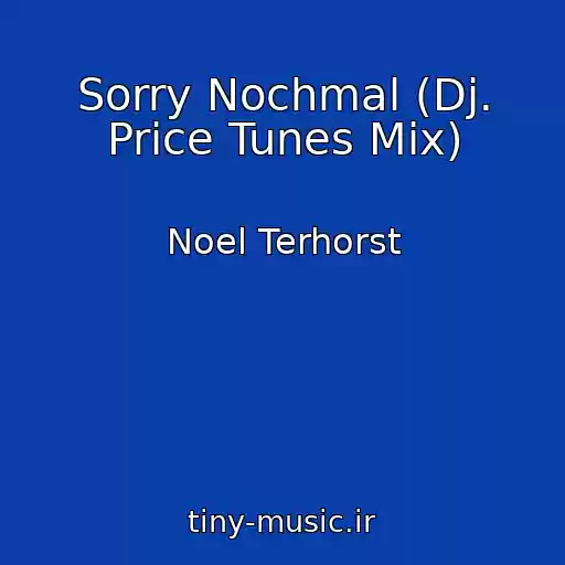 کاور آهنگ Sorry Nochmal (Dj. Price Tunes Mix) از Noel Terhorst