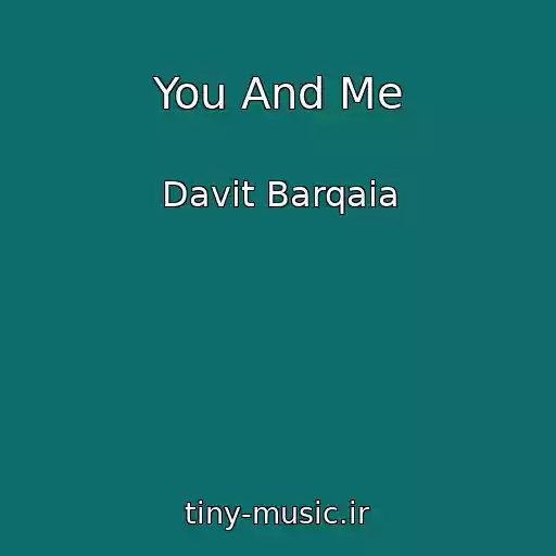 کاور آهنگ You And Me از Davit Barqaia